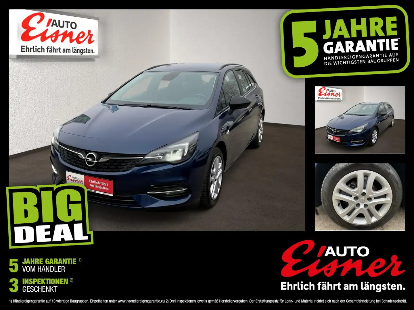 Opel Astra ST 1.2 TURBO DIRECT Blau - 1