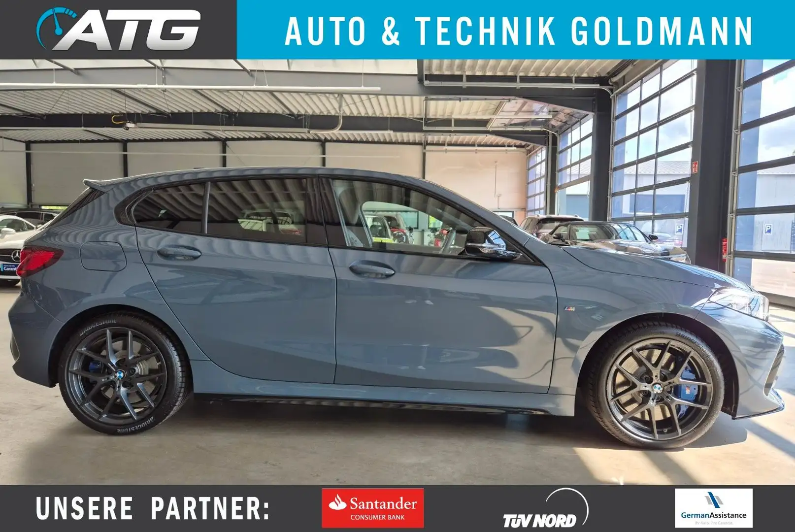 BMW 135 i XDRIVE M PERFORMANCE PAKET INDIVIDUALLACK Grau - 1