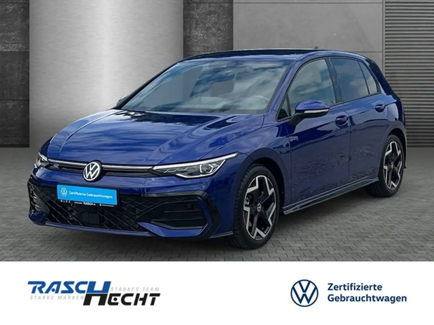 Volkswagen Golf VIII R-Line 1.5 eTSI DSG*LED*NAVI*SHZ* Blau - 1