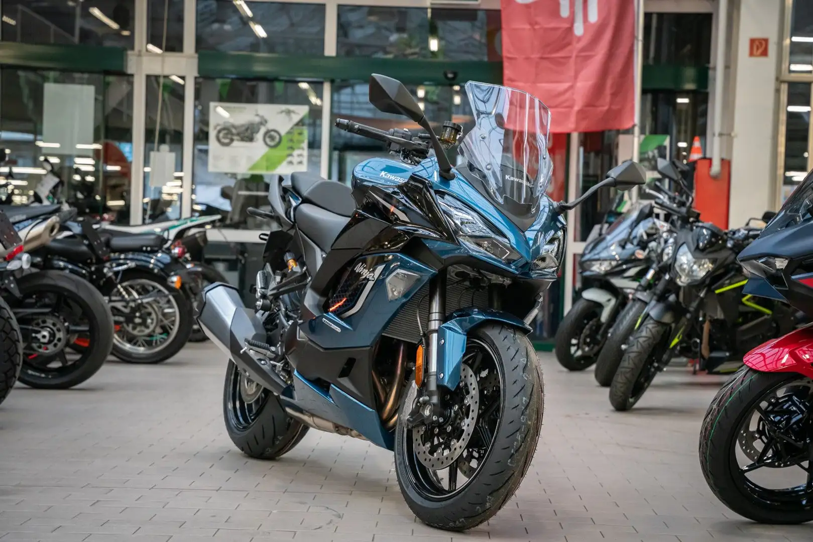 Kawasaki Ninja 1100SX SE Modell 2026, sofort lieferbar Azul - 2
