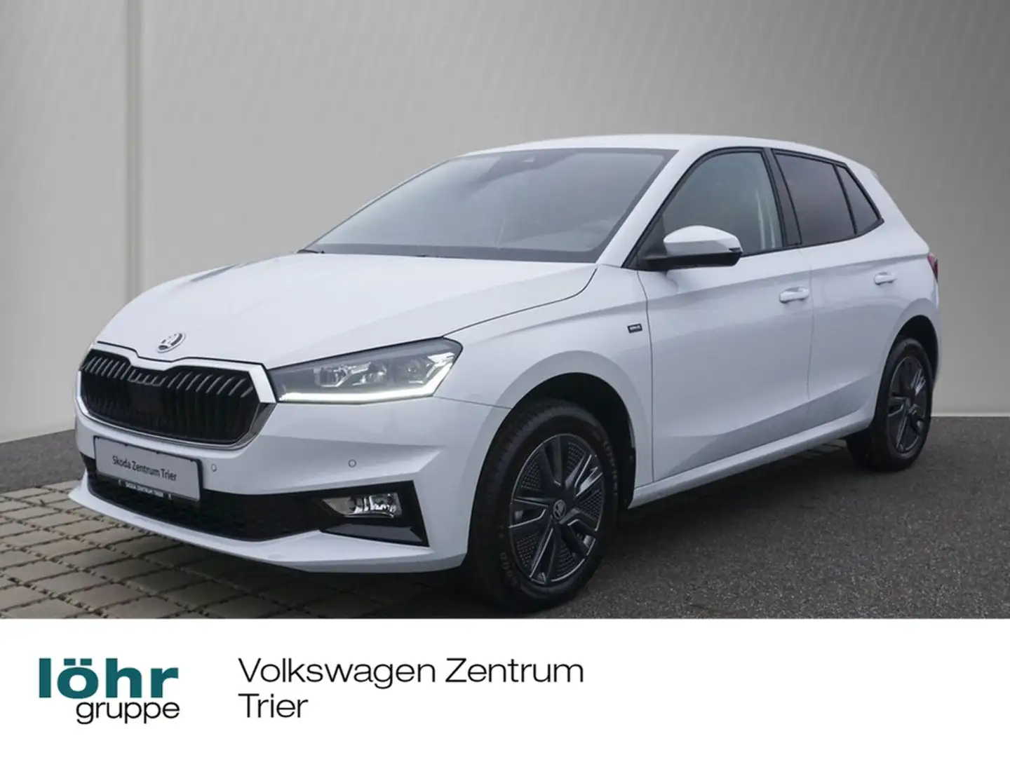 Skoda Fabia 1,0 TSi DSG Drive Weiß - 1
