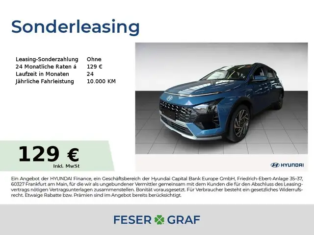Hyundai BAYON TREND NAVI SHZ LHZ CARPLAY KAMERA KLIMA