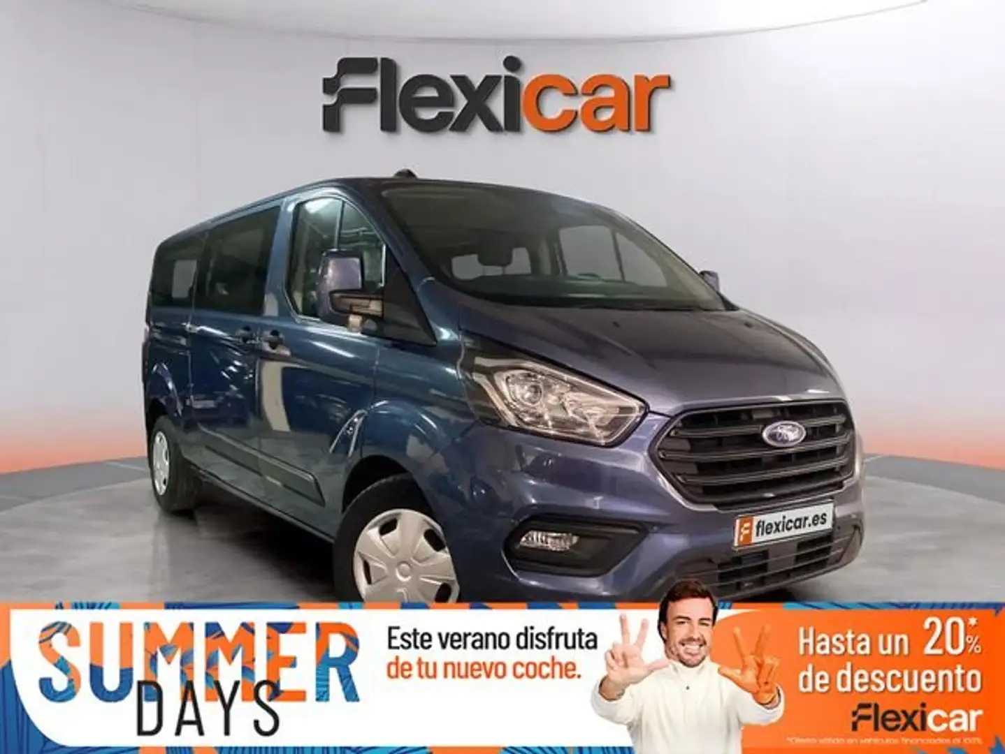 Ford Transit Custom +++KOMBI+FT+320+L2+TREND+2.0+ECOBULE+96KW Azul - 1