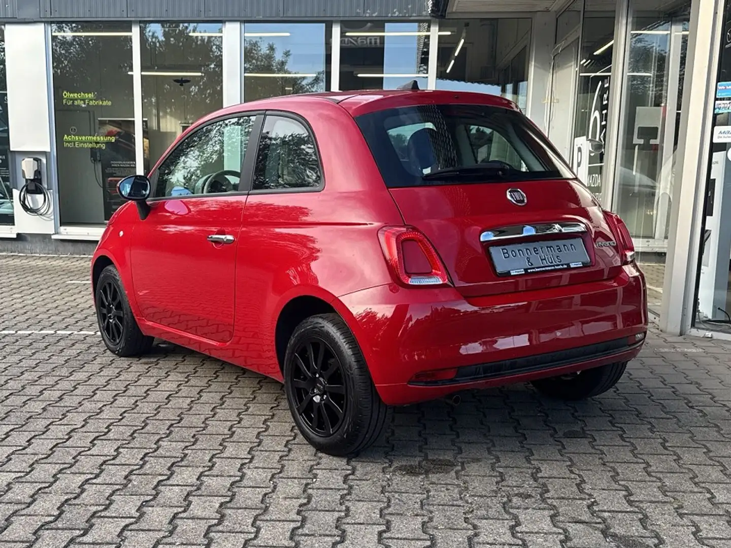 Fiat 500 1.0 GSE HYBRID CLUB *Klimaanlage* Rouge - 2