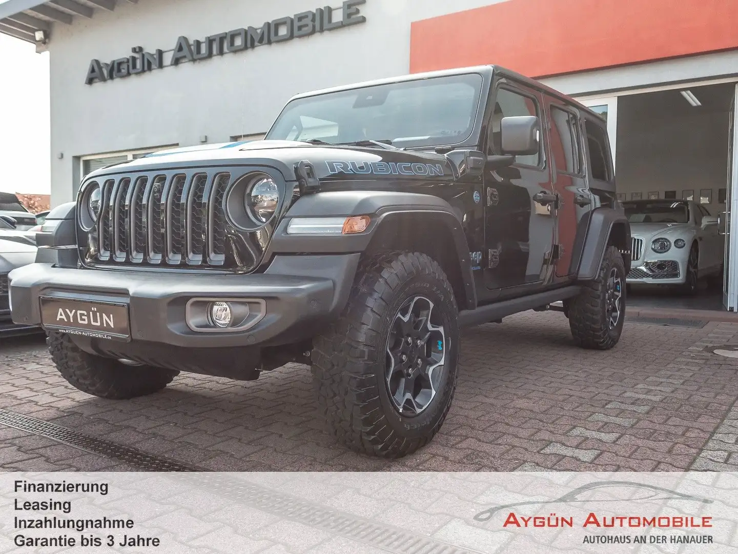Jeep Wrangler PHEV Unlimited Rubicon*Hardtop*360-Kam Noir - 1