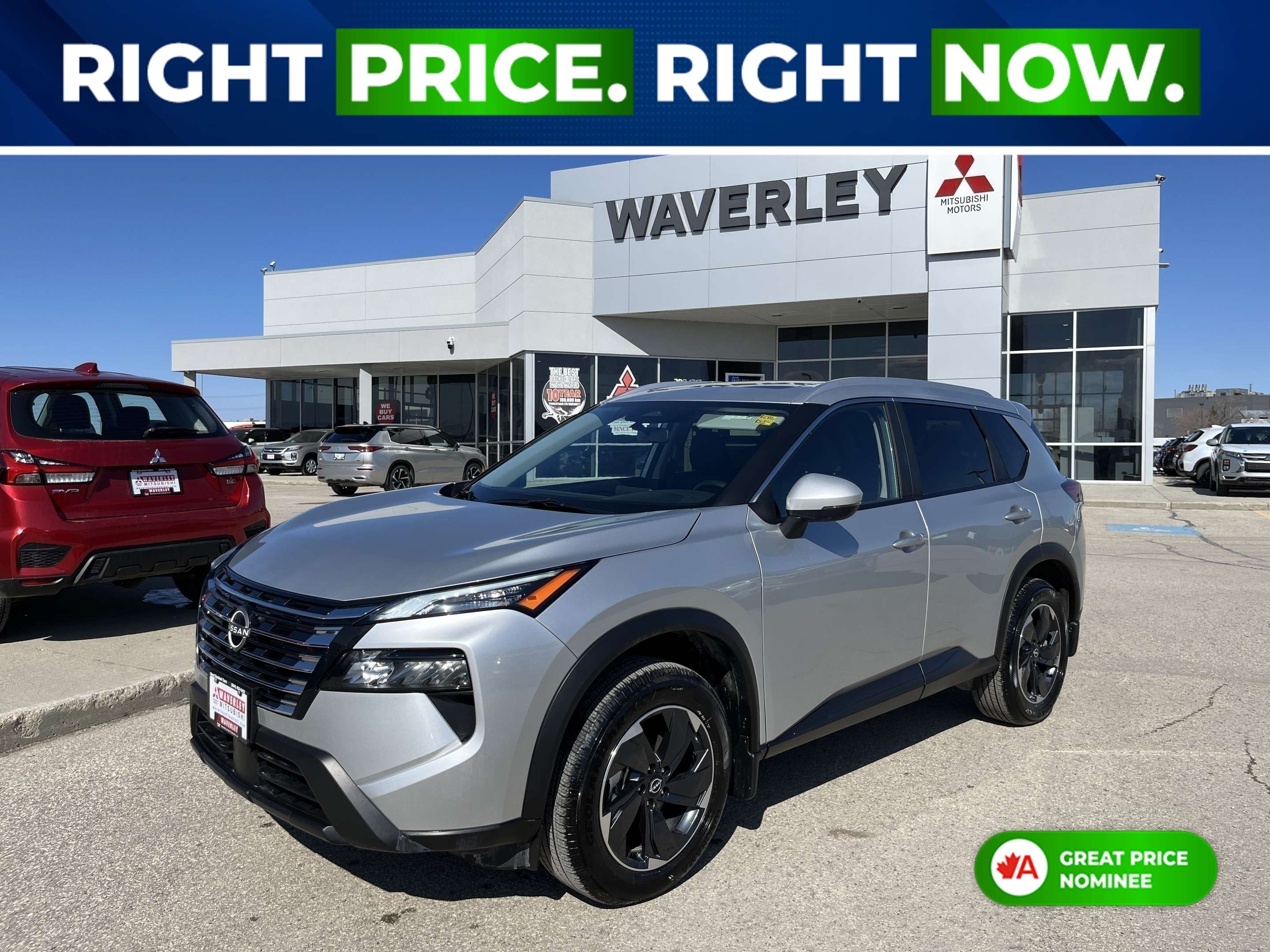Silver 2025 Nissan Rogue SUV / Crossover All-Wheel Drive Automatic