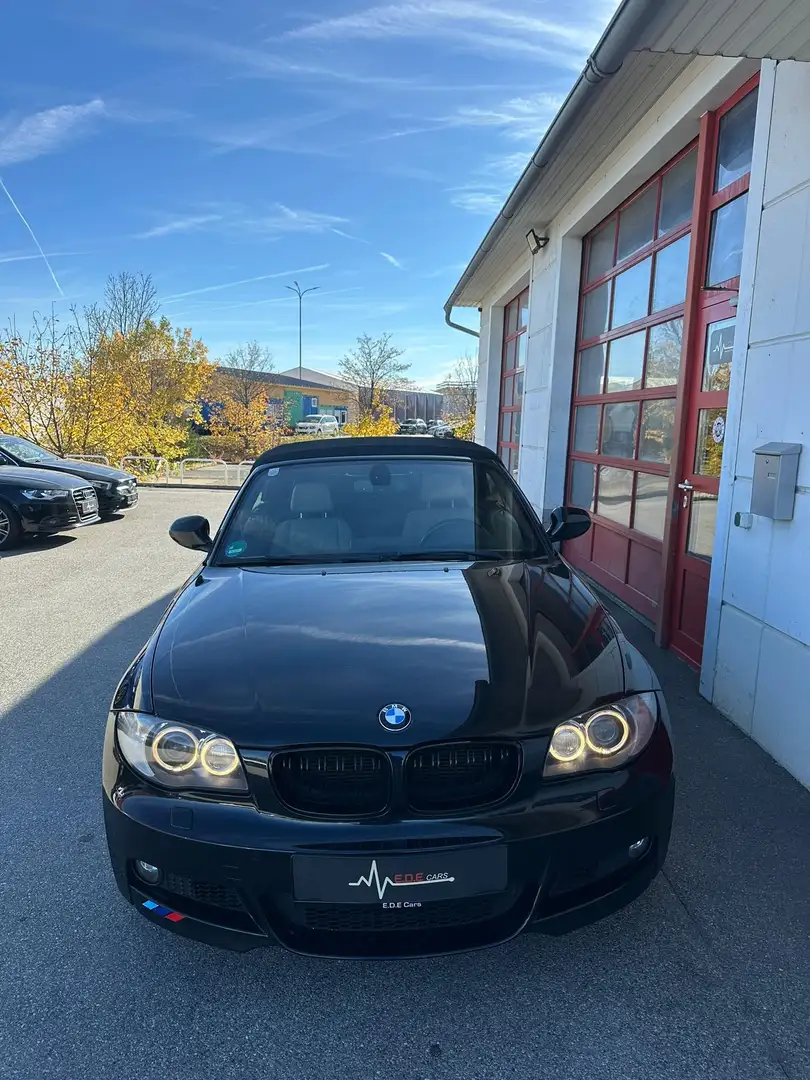 BMW 120 120d Aut. Cabrio M-Sportpaket E88 Schwarz - 2