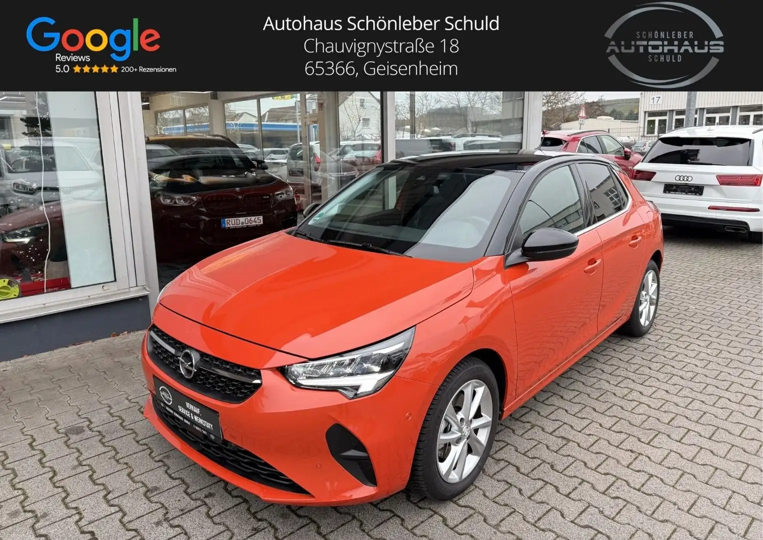 Opel Corsa F Elegance *6600 KM*SITZH*LED*CARPLAY*KAME Orange - 1