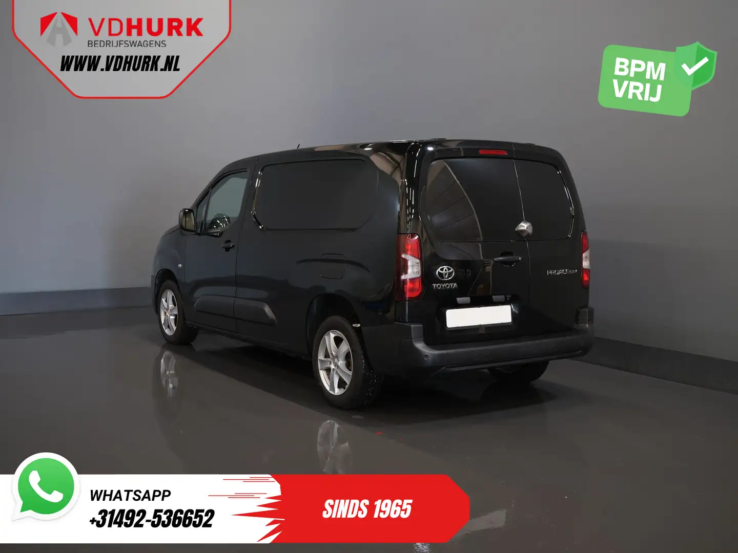 Toyota Proace City 1.2 Turbo 130 pk Aut. L2 Benzine BPM VRIJ! 3Pers./ Negro - 2