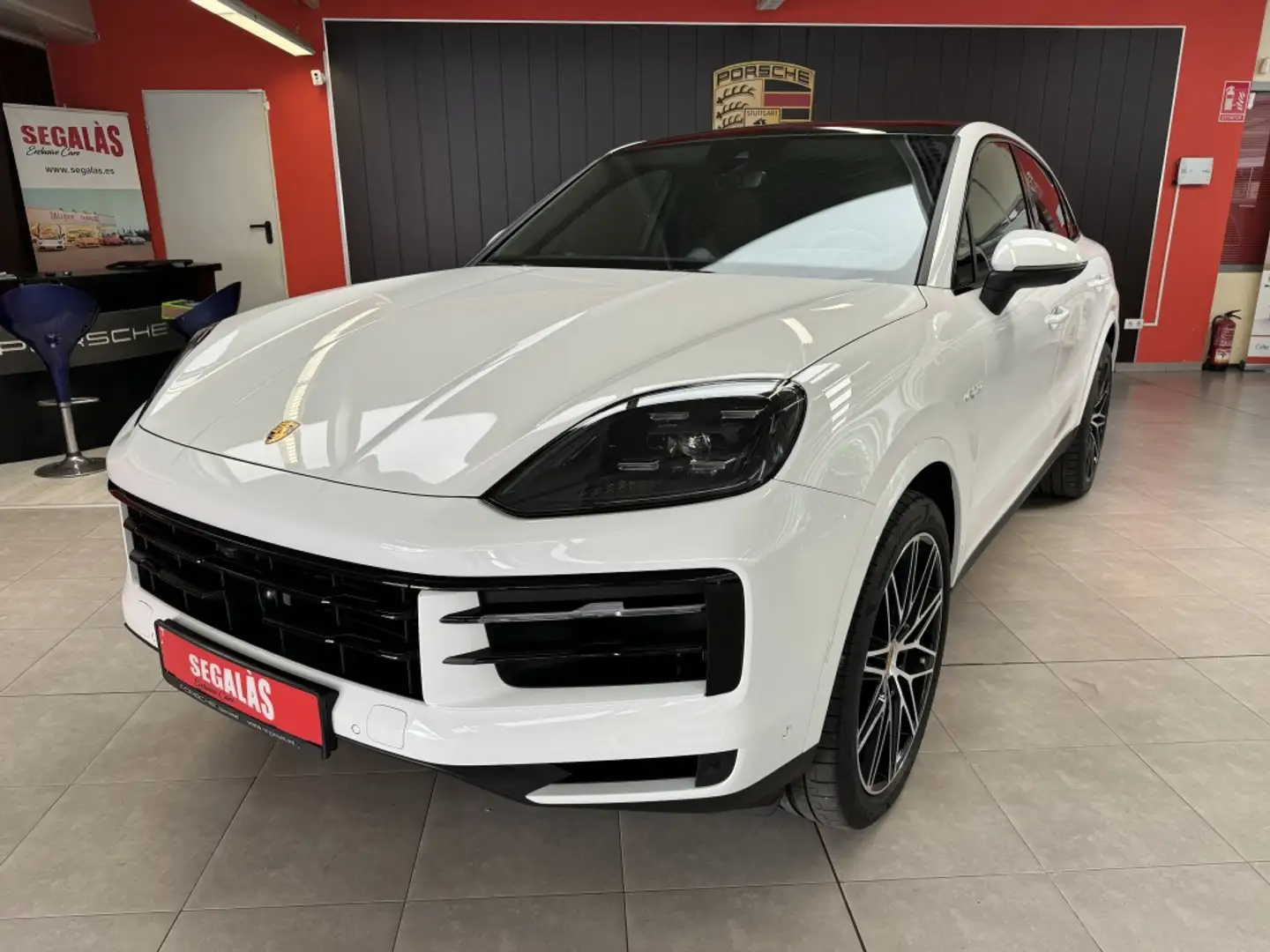 Porsche Cayenne Coupé E-Hybrid Aut. Blanco - 1