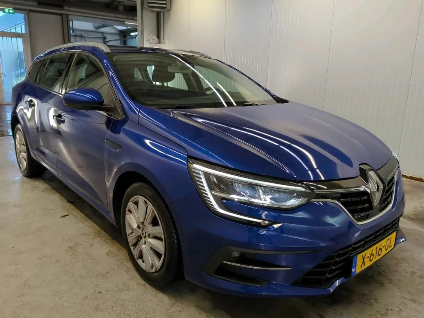 Renault Megane Estate 1.3 TCe 140 Equilibre Airco ECC Navi Carpla Blau - 2