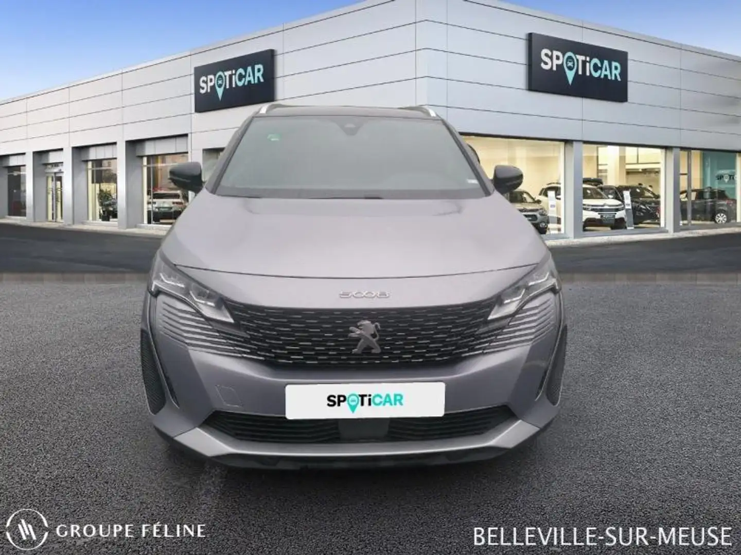 Peugeot 5008 1.5 BlueHDi 130ch S\u0026S Allure Pack EAT8 Gris - 2