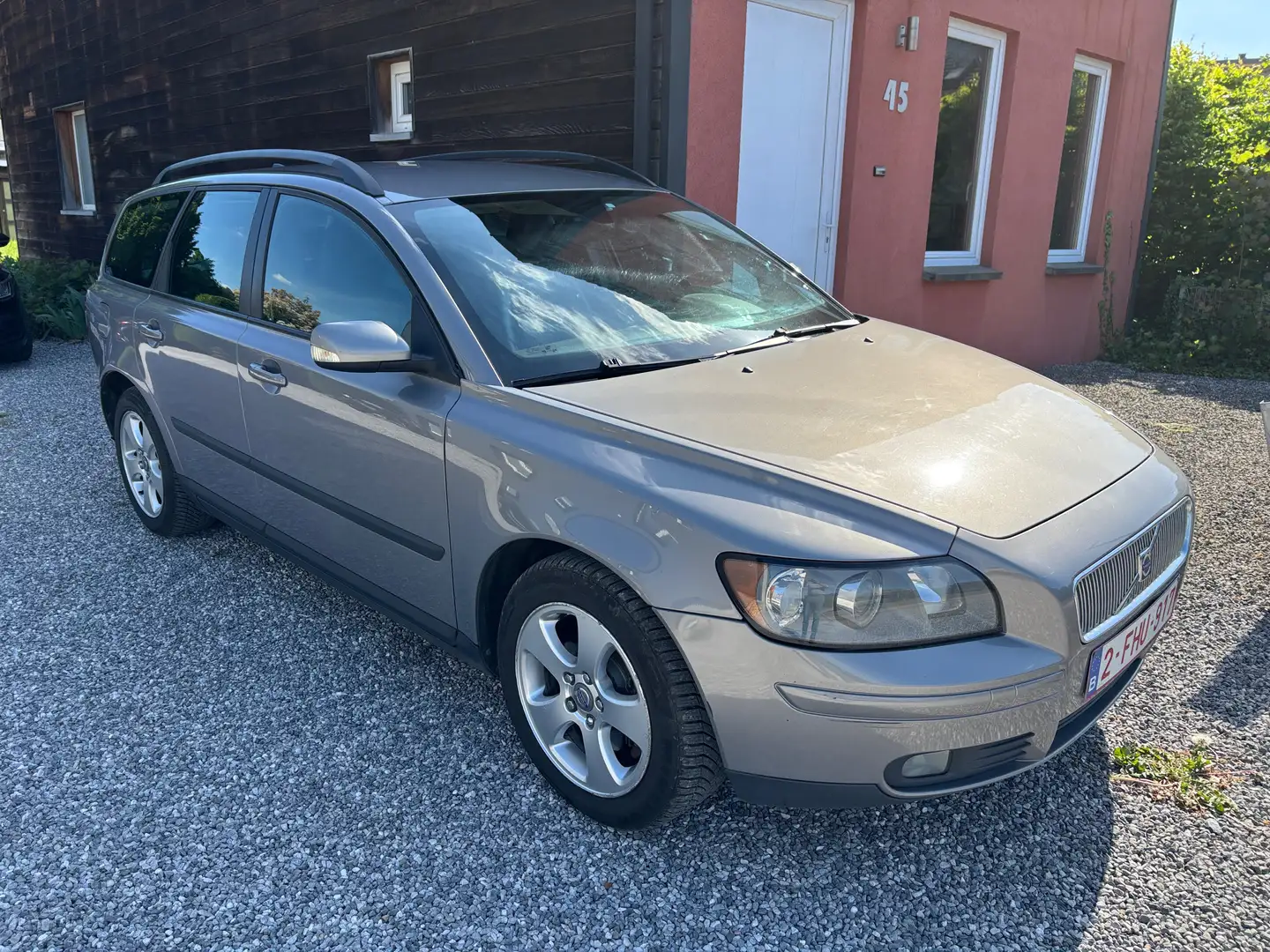 Volvo V50 2.0 Turbo - D Elite Gris - 1