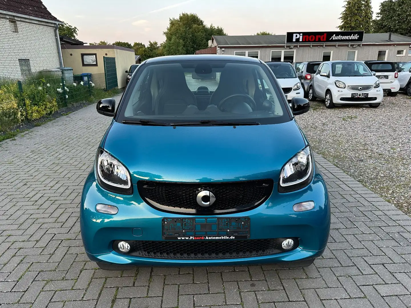 smart forTwo Prime SPORT-90PS-LED-NAVI-PANO-ALU-PDC Azul - 2