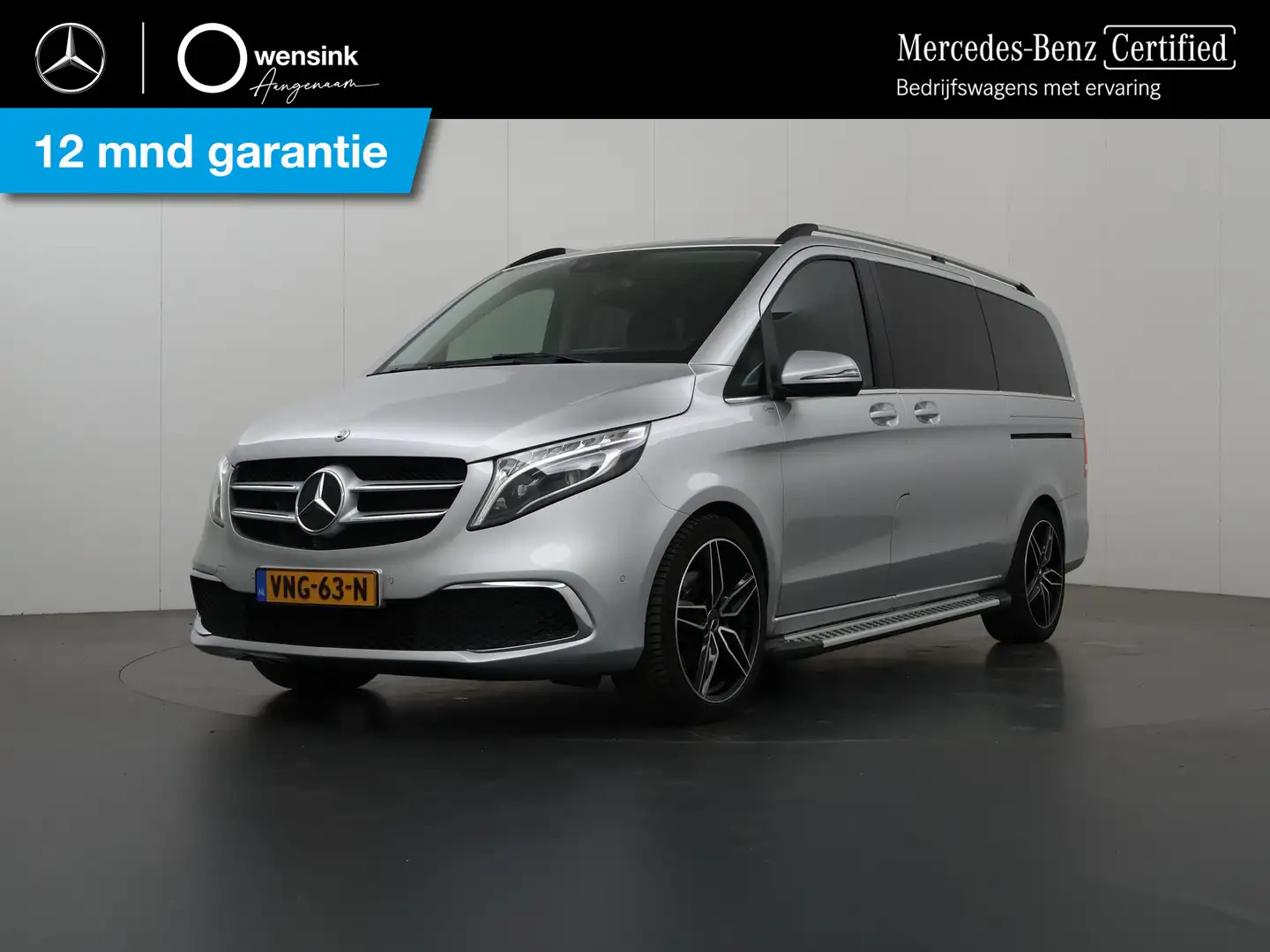 Mercedes-Benz V 300 300d | Lang L2 | Dubbele Cabine | Avantgarde | Nav Zilver - 1