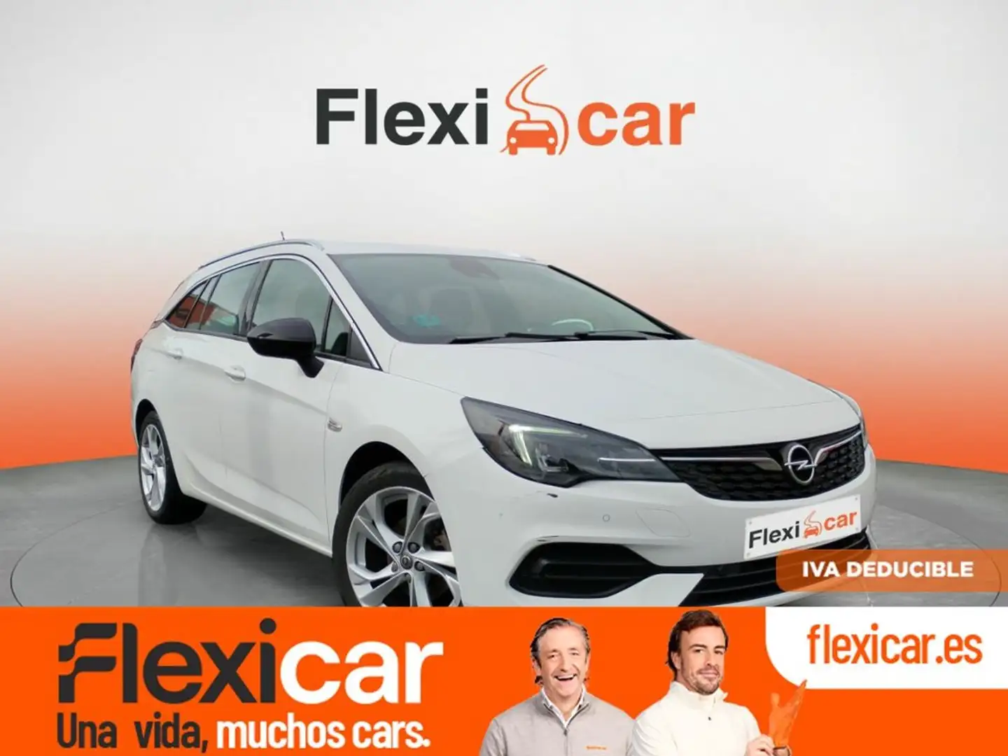 Opel Astra 1.2T XHT S/S Elegance 130 Blanco - 1