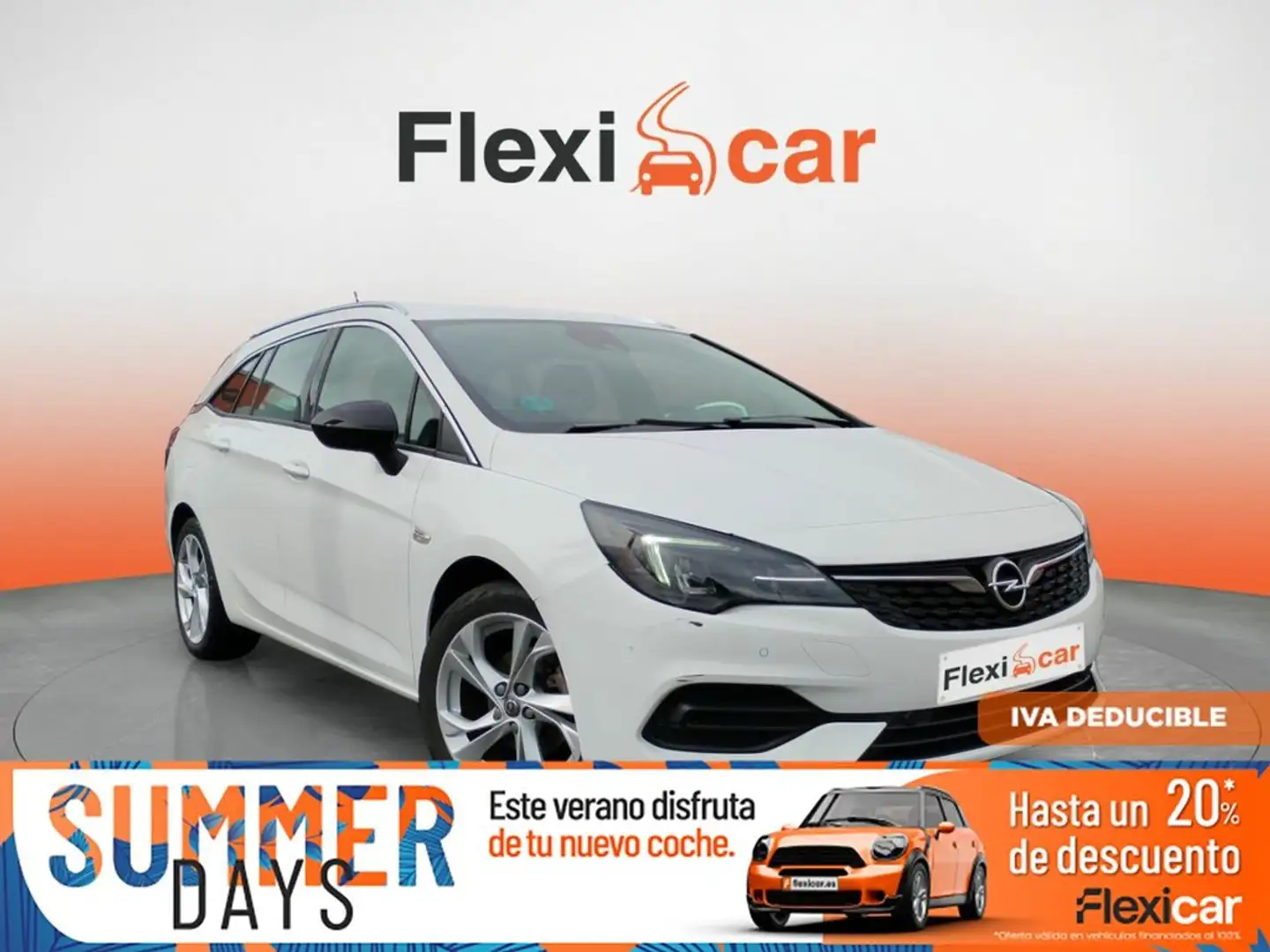 Opel Astra 1.2T XHT S/S Elegance 130 Weiß - 1