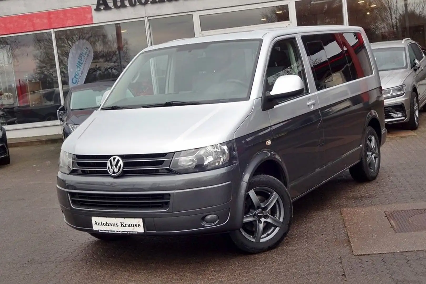Volkswagen T5 Multivan T5.2 Multivan 7SP-AHK/BICOLOR/KLIMA/NAVI/SITZHZG Silber - 2