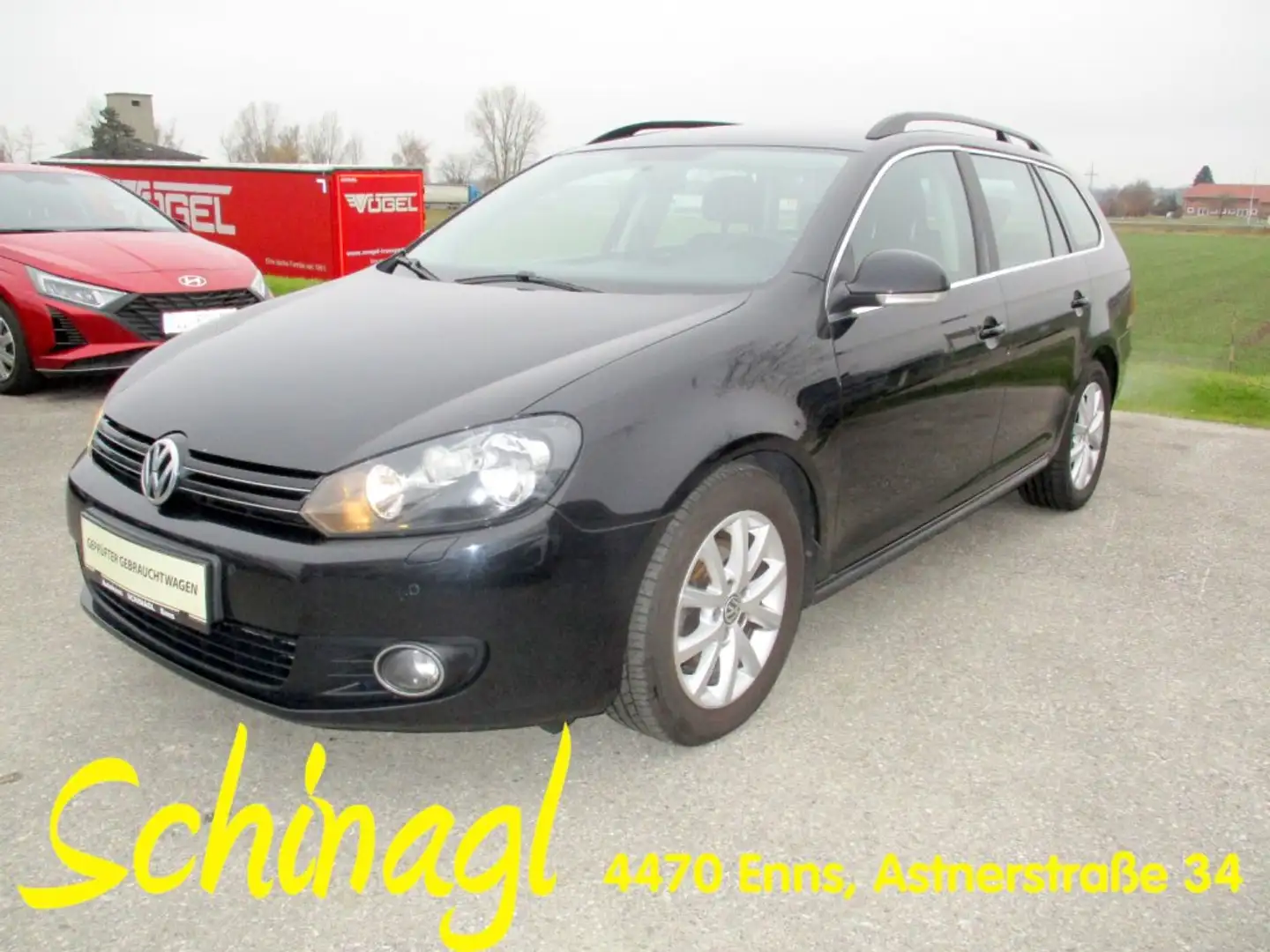 Volkswagen Golf Variant Rabbit BMT 1,6 TDi DPF Negro - 1