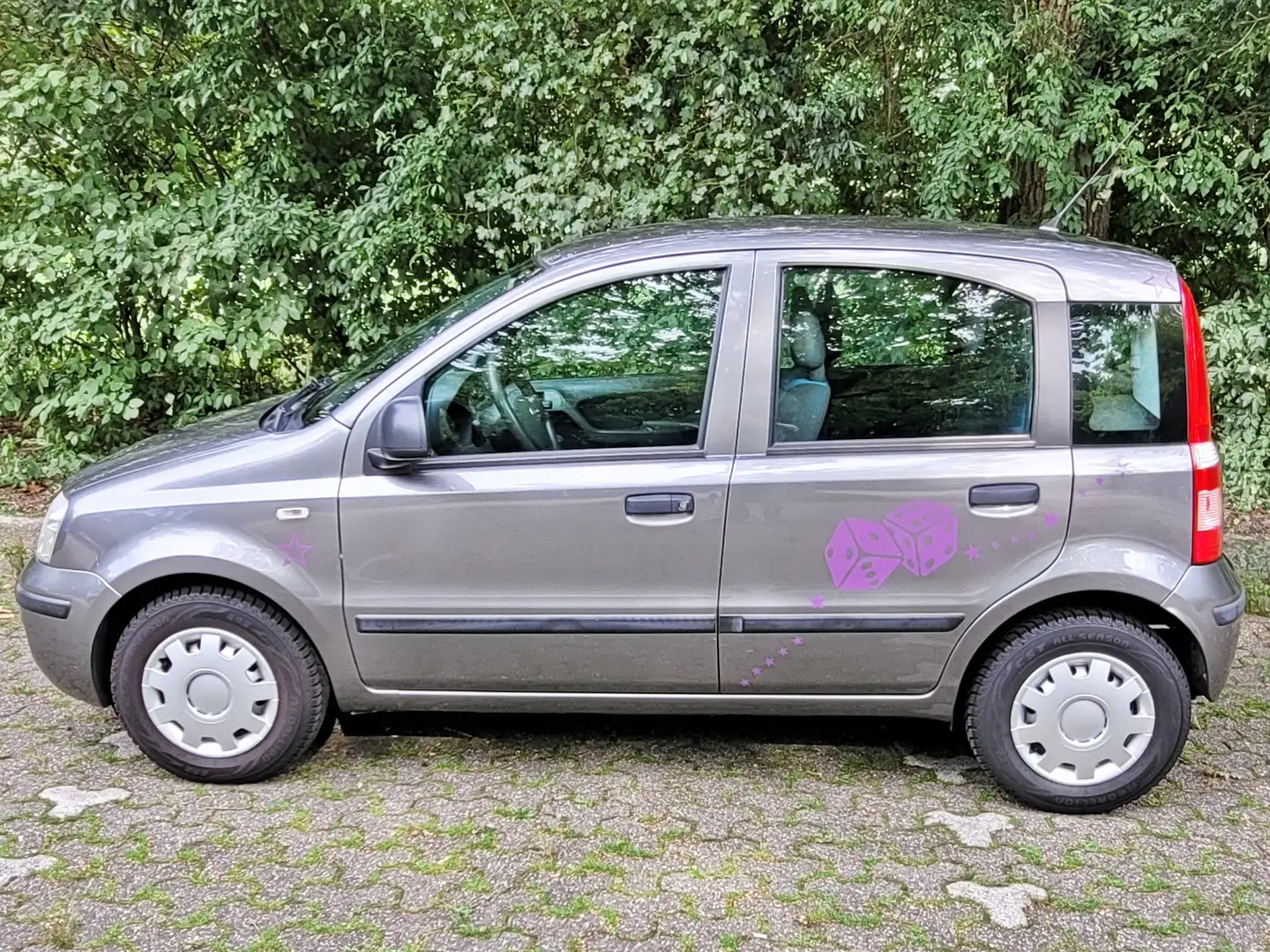 Fiat Panda 169, viel erneuert, gepflegt, Rentner-Kfz Grau - 2