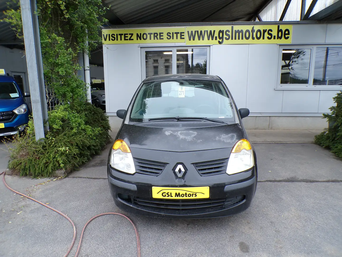 Renault Modus 1.5DCi 65cv noir 02/05 2500€ CT ok Radio CD Noir - 2