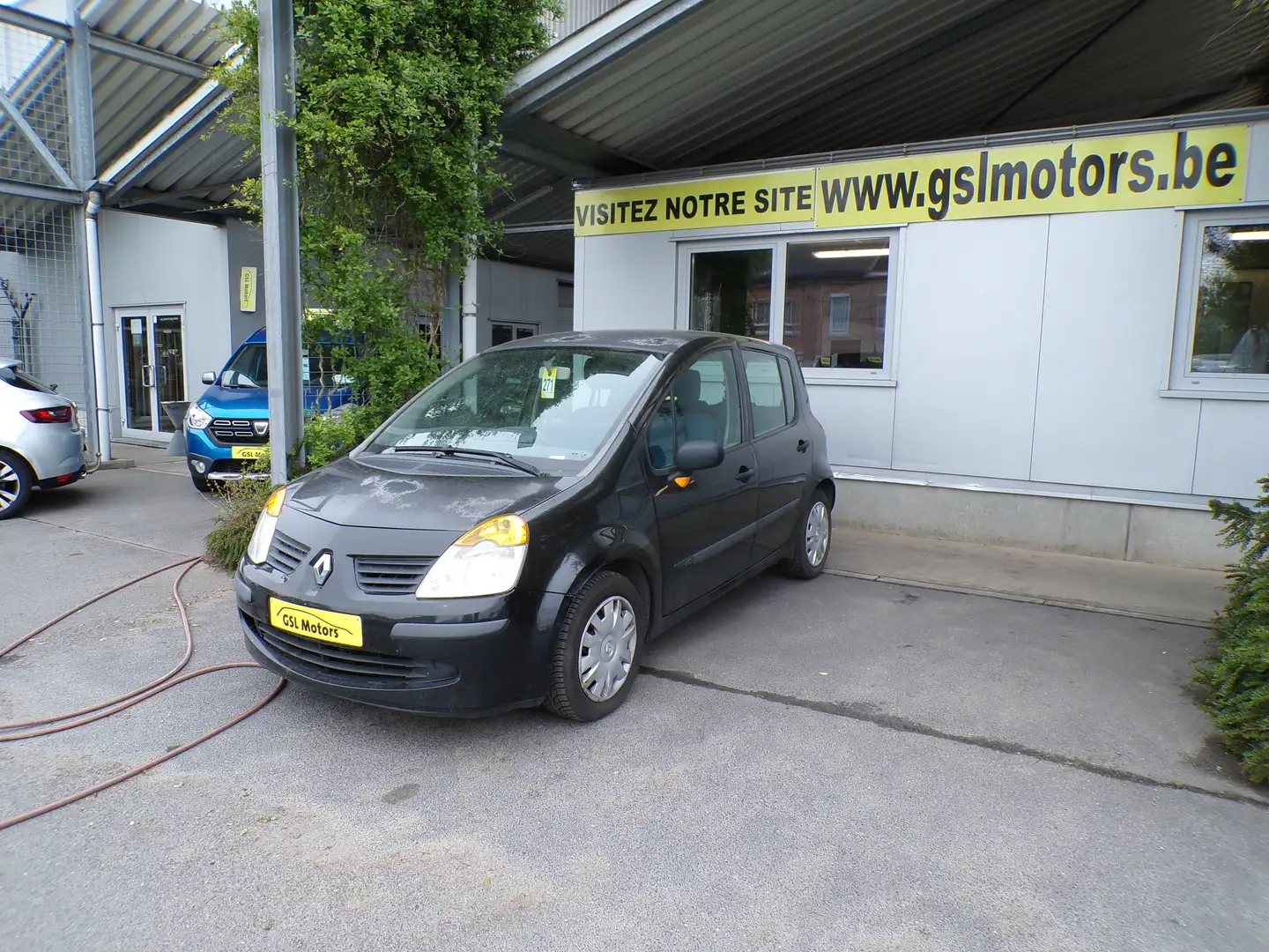 Renault Modus 1.5DCi 65cv noir 02/05 2500€ CT ok Radio CD Noir - 1