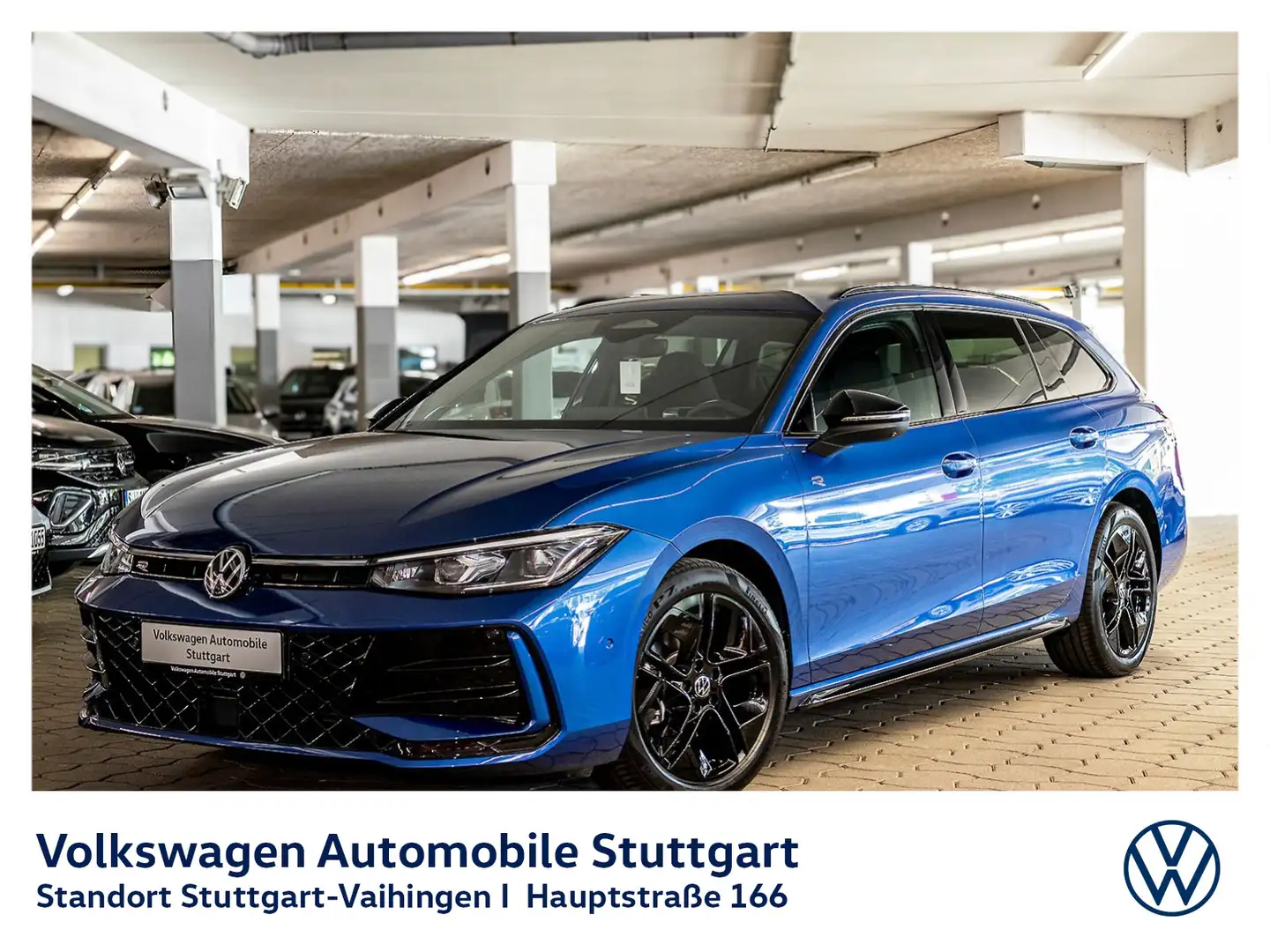 Volkswagen Passat Variant R-Line 2.0 TDI DSG Navi AHK Blau - 1
