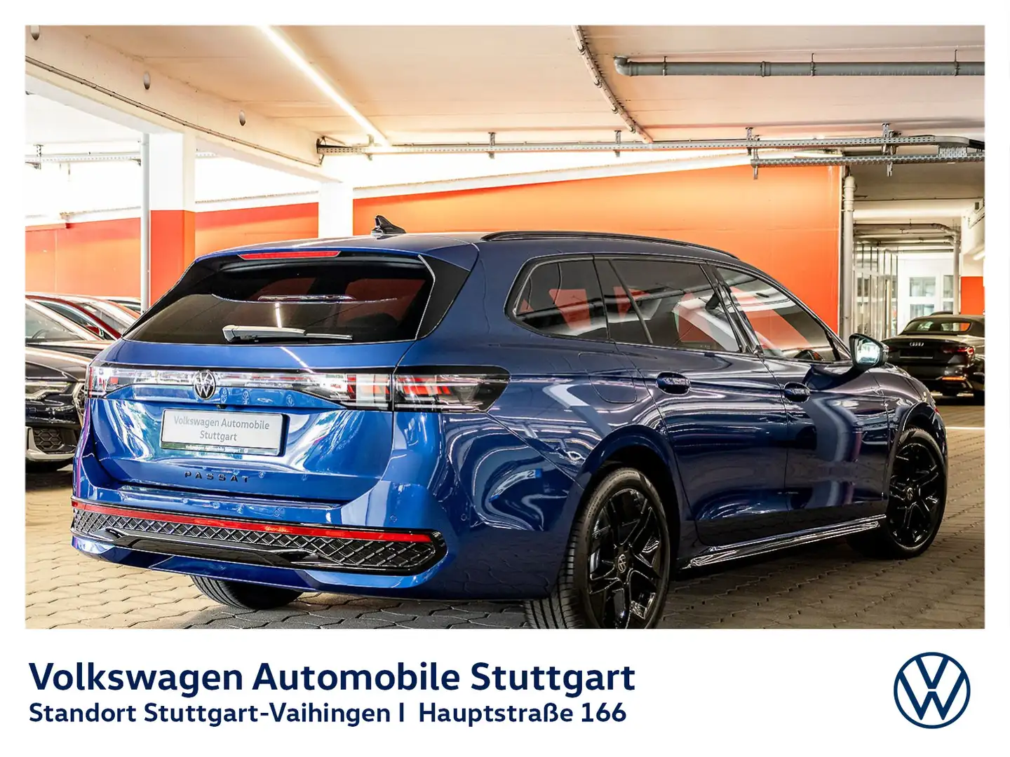 Volkswagen Passat Variant R-Line 2.0 TDI DSG Navi AHK Blau - 2