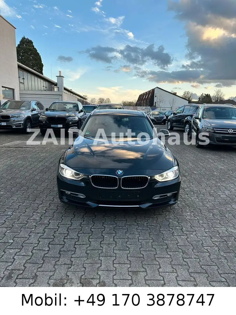 BMW 318 Baureihe 3 Touring318d*Aut*Pano*LED*Bi-XENON Noir - 2