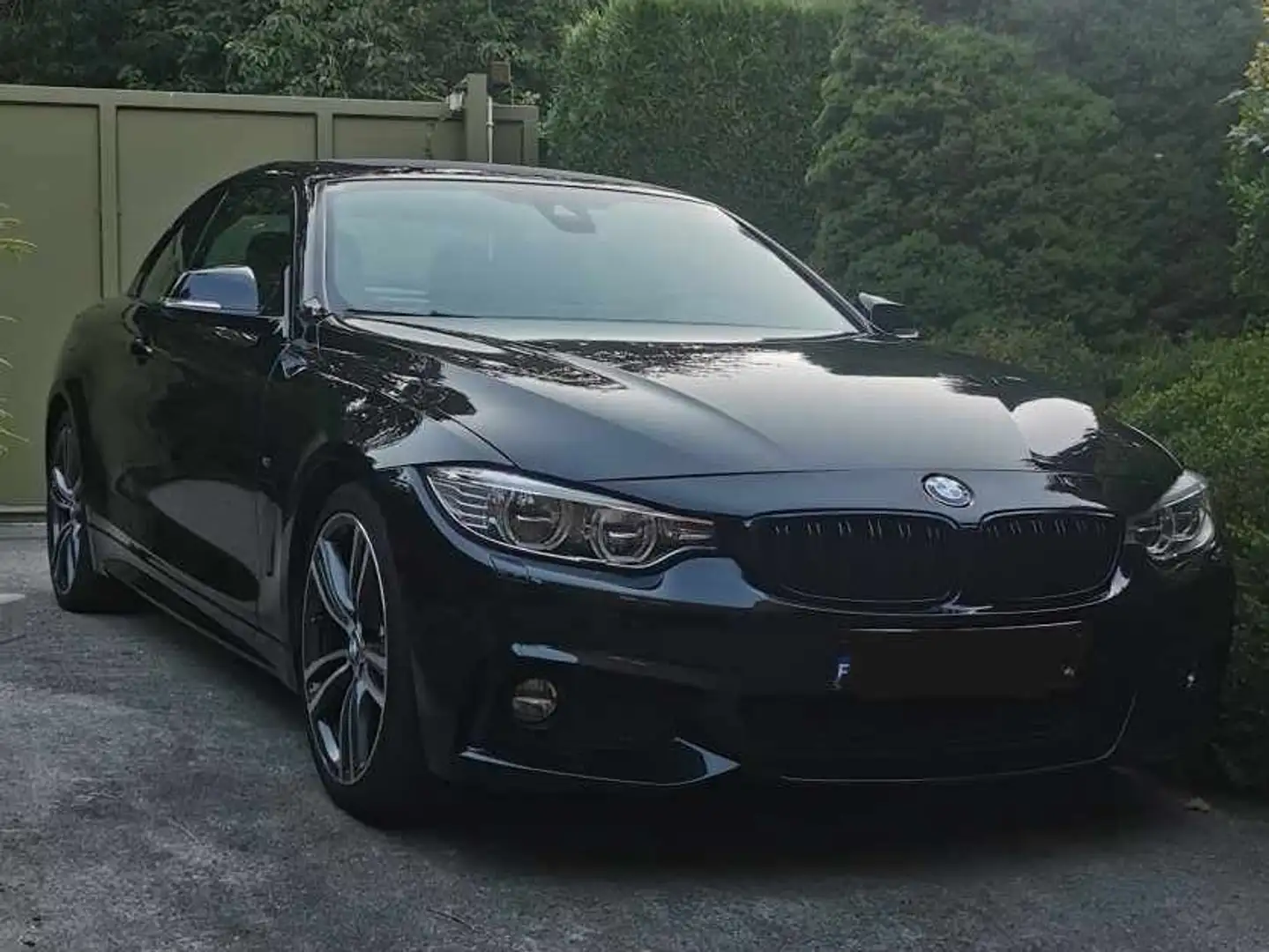 BMW 420 Cabrio 420 dA Noir - 1