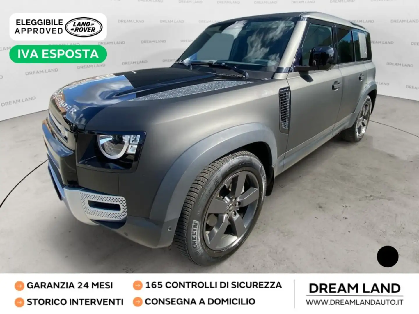 Land Rover Defender 110 2.0 SD4 AWD Auto S GARANZIA 24 MESI Grigio - 1