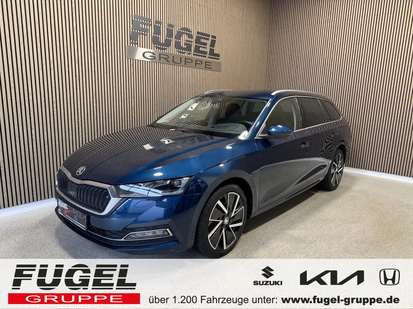 Skoda Octavia Combi 1.4 TSI iV First Edition LED|4xSHZ|ACC|Leder Blau - 1
