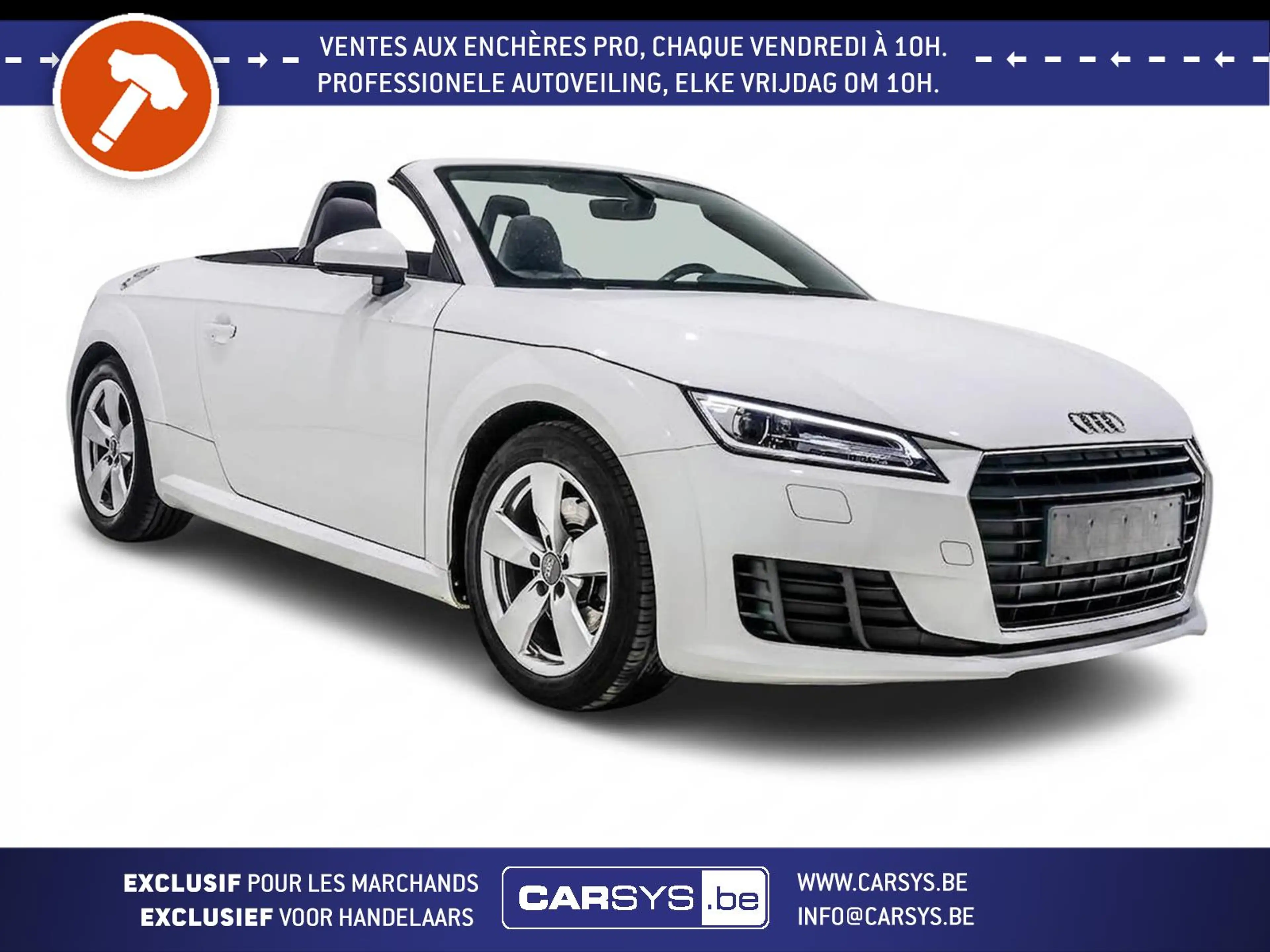 Audi TT ROADTSER - 1.8 TFSI 180 17 - XENON - CLIM - RADAR