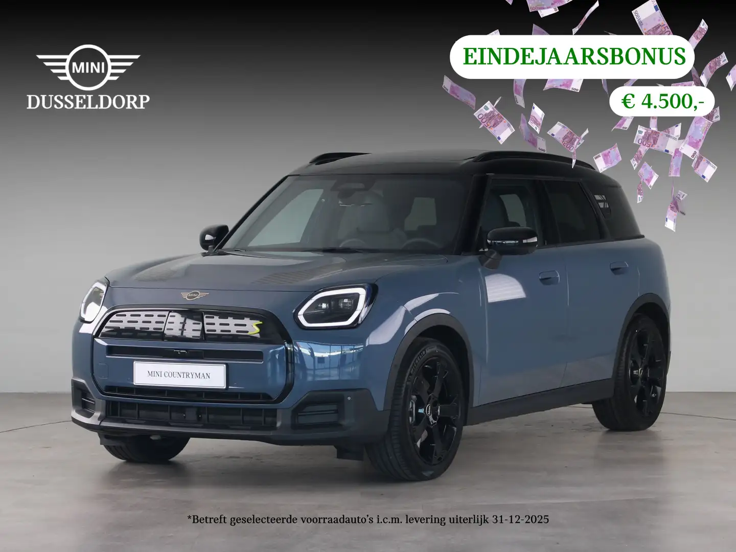 MINI Countryman SE All4 Classic Pakket XL PRIVATE LEASE EUR 843,- (48 mnd/ Blauw - 1