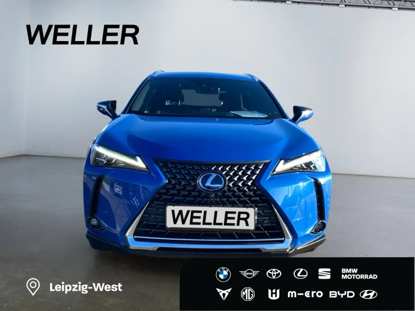 Lexus UX 300e *360°*Pano*HUD*Leder*CarPlay*SHZ*PDC*ACC* Blau - 2