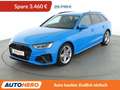 Audi A4 40 TDI S line Aut.*NAVI*LED*ACC*CAM*PDC*SHZ* Blau - thumbnail 1