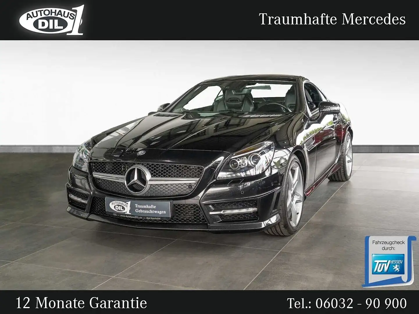Mercedes-Benz SLK 200 BlueEfficiency *AMG LINE*MEMORY*LED* Schwarz - 1