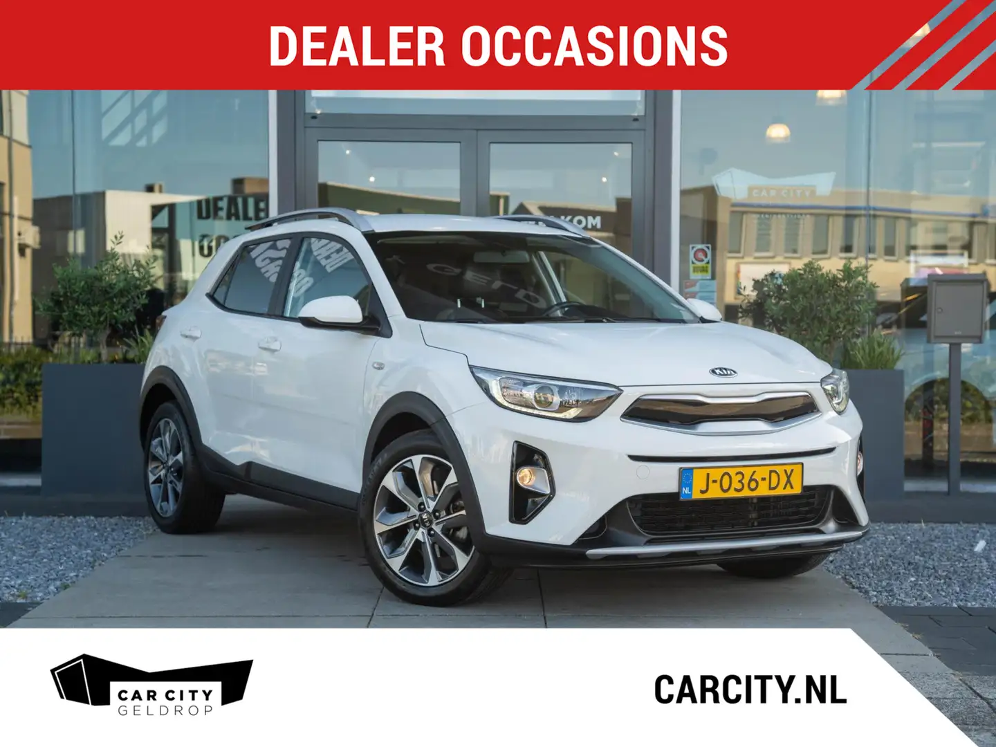 Kia Stonic 1.0 T-GDi Sports Edition / Camera / Navi / Carplay Blanc - 1