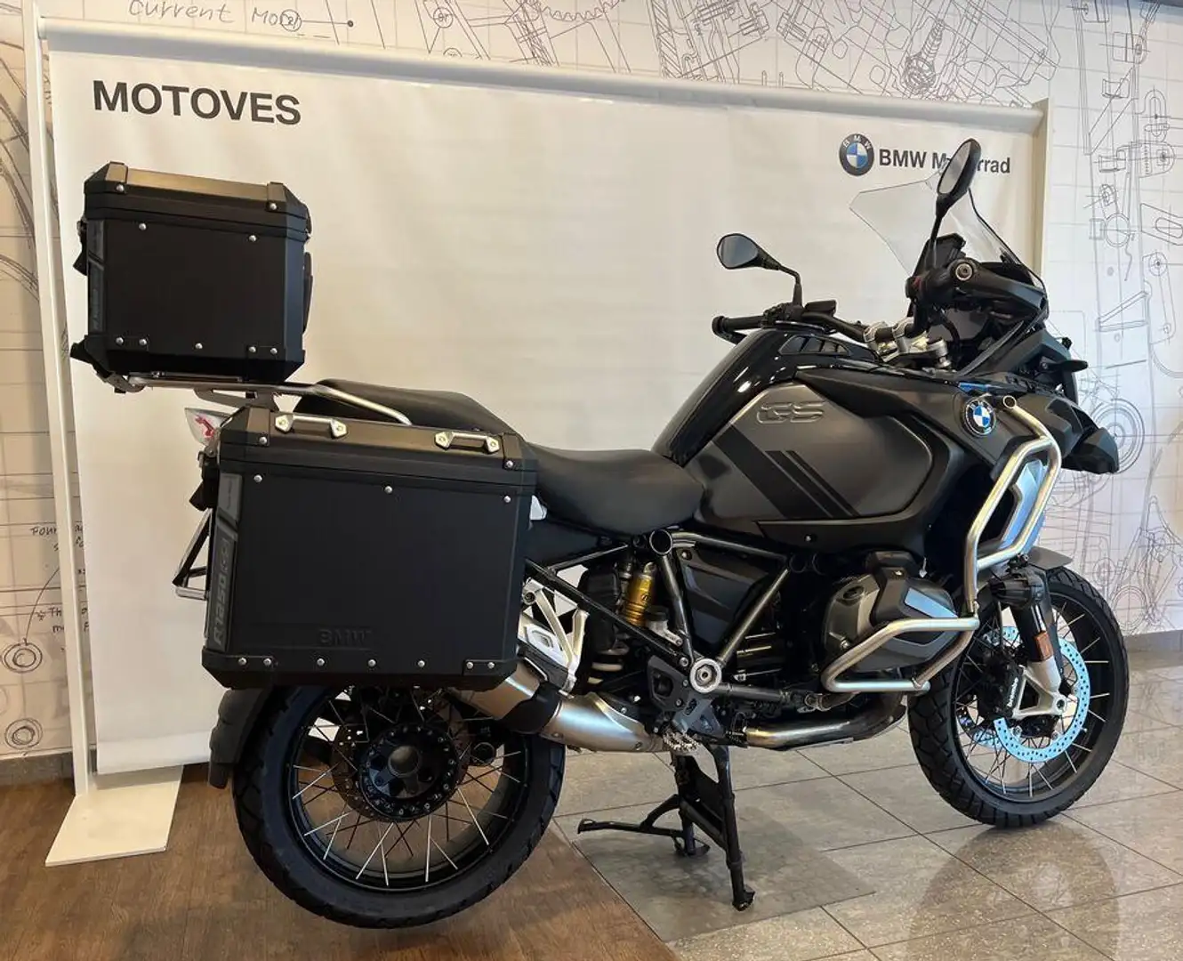 BMW R 1250 GS Adventure Triple Black Abs my21 Schwarz - 2