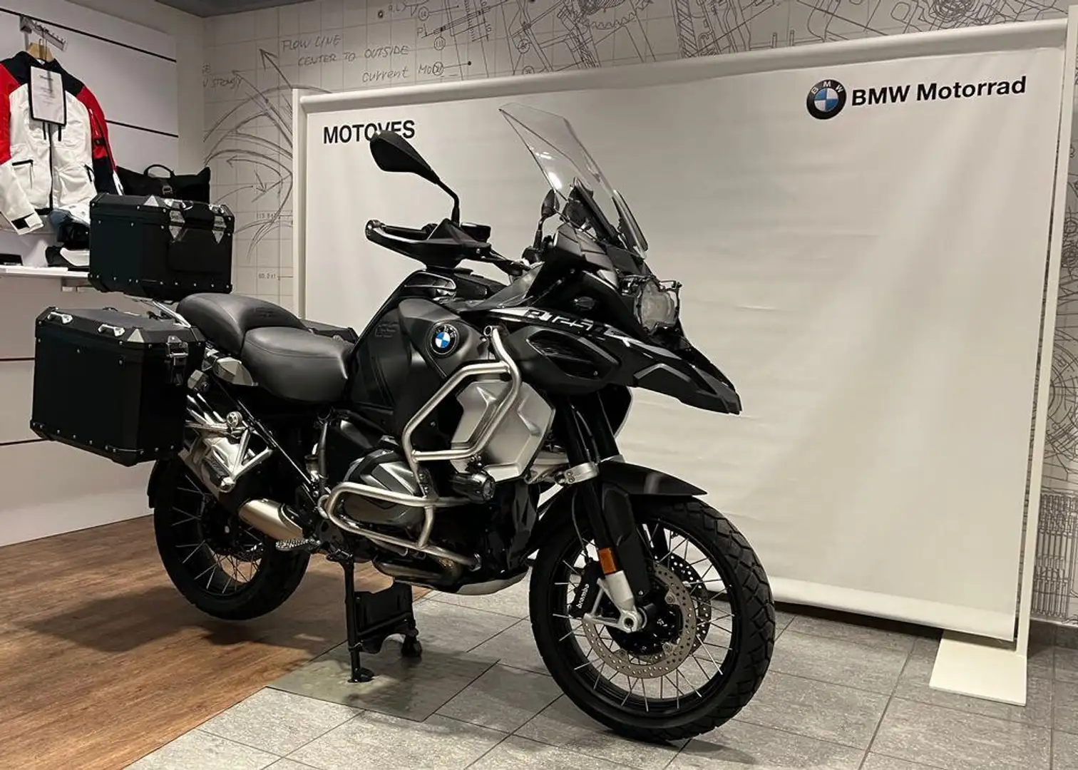 BMW R 1250 GS Adventure Triple Black Abs my21 Noir - 2