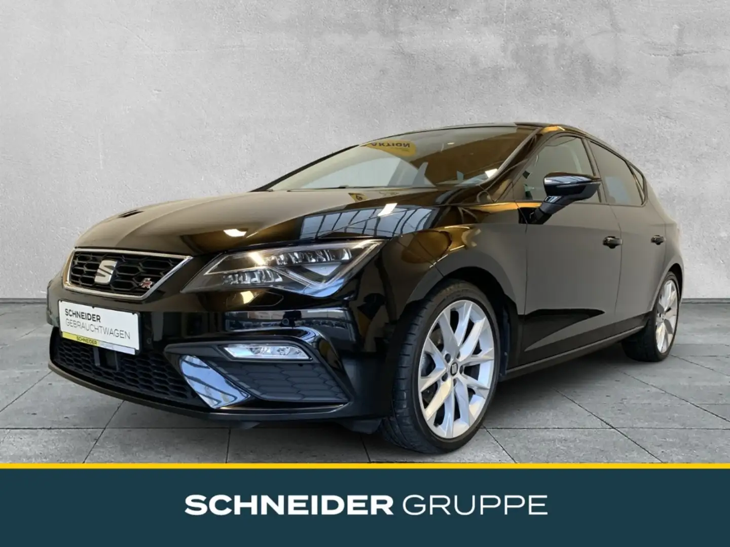 SEAT Leon 1.5 TSI FR NAVI+KLIMA+LED+PDC+SHZ+AMBIENTE Noir - 1