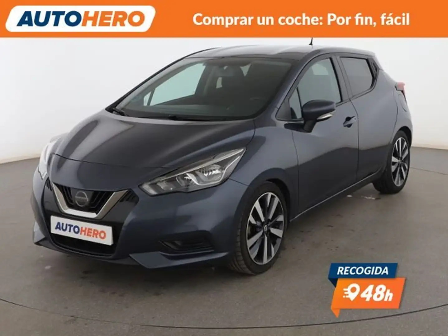 Nissan Micra IG-T Acenta 100 Gris - 1