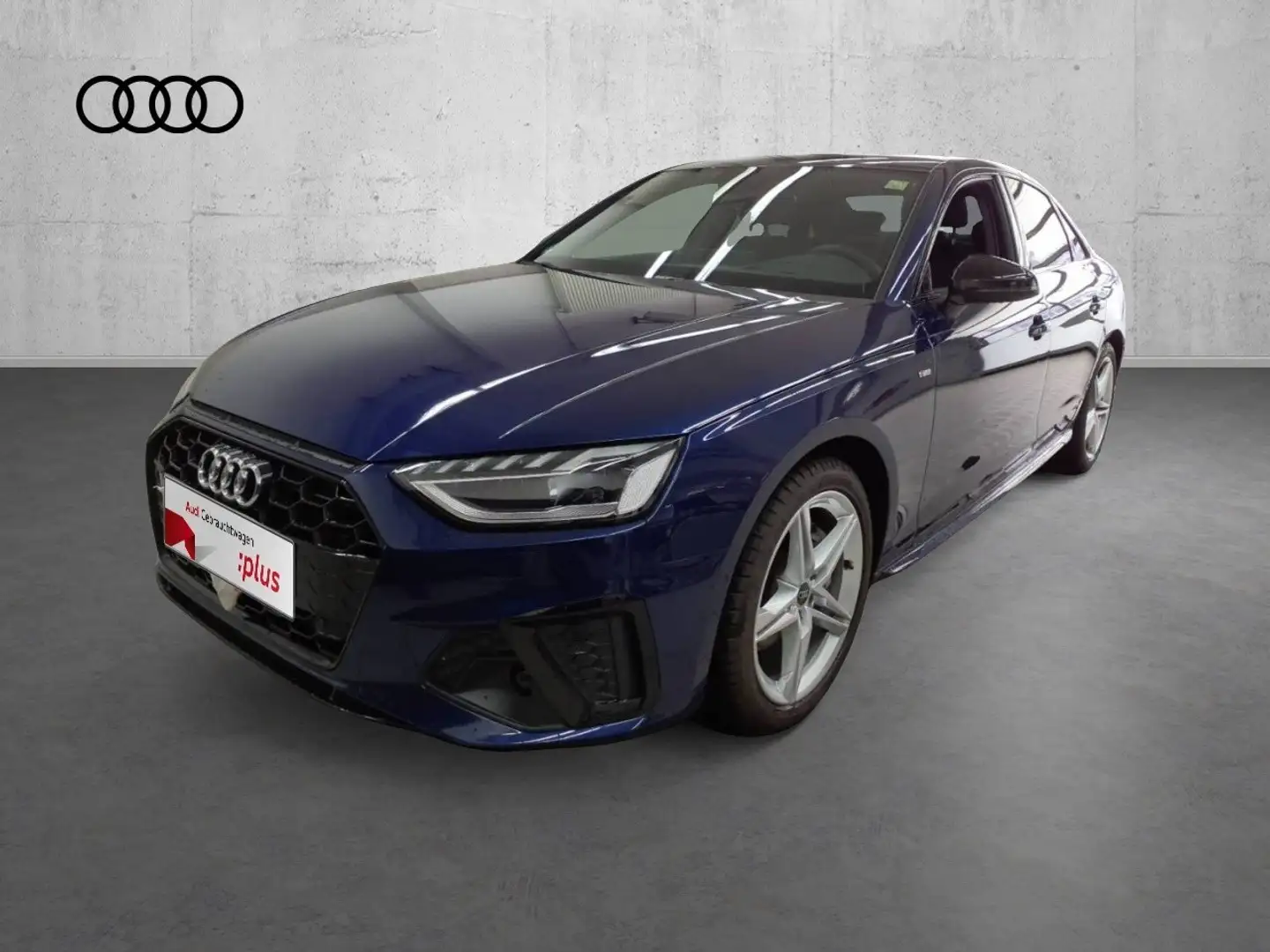 Audi A4 40 TFSI S LINE MATRIX KAMERA HuD SI Bleu - 2