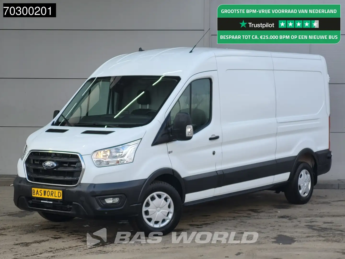 Ford Transit 170pk Automaat L3H2 Navi Airco Cruise Camera Parke Wit - 1