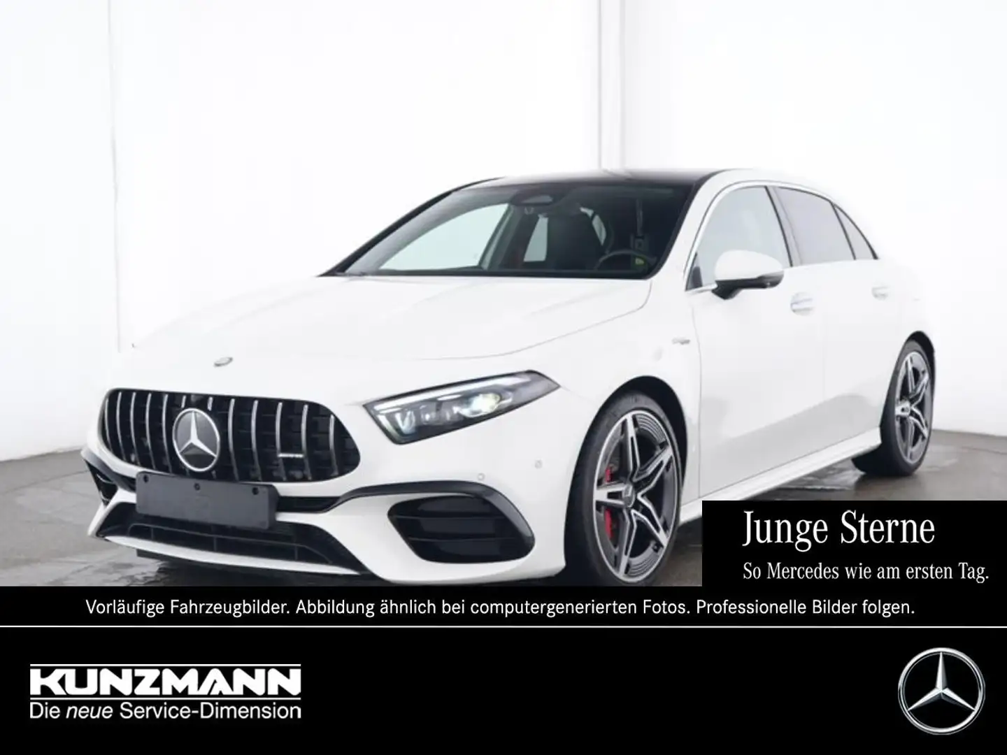 Mercedes-Benz A 45 AMG S 4M+ AMG Panorama 360° HeadUp Multibeam Weiß - 1