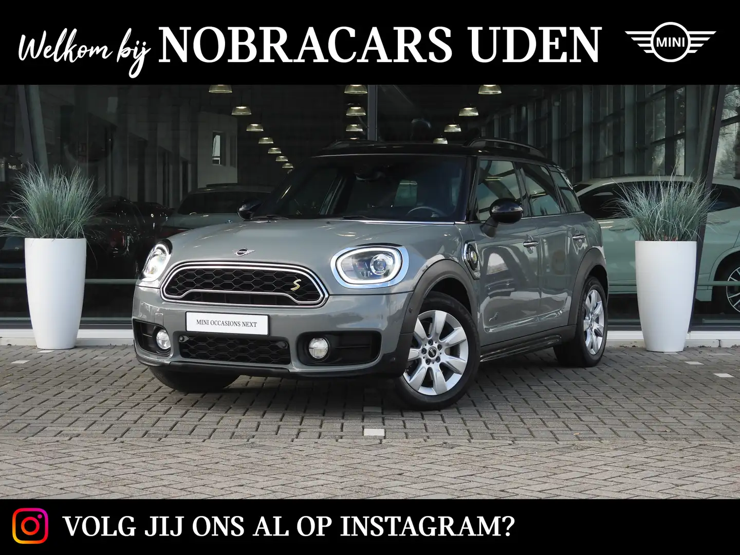 MINI Cooper SE Countryman ALL4 Pepper Automaat / Comfort Access / LED / Stoe Grigio - 1