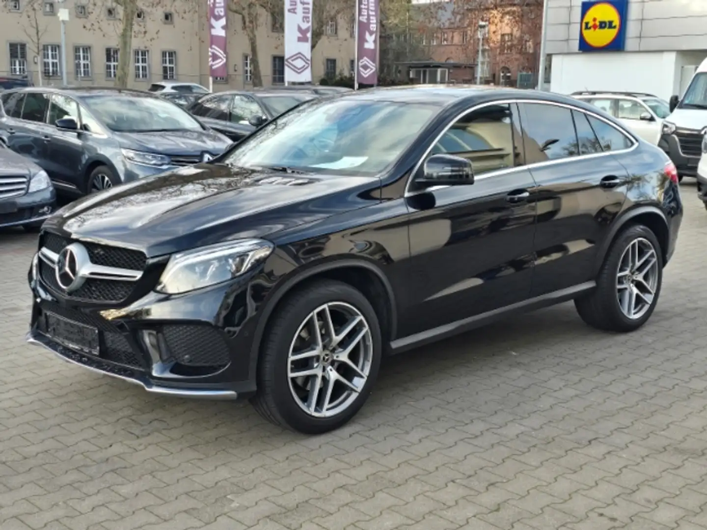 Mercedes-Benz GLE 350 -Klasse Coupe d 4Matic 1.Hand AMG Paket, Sportpake Schwarz - 1