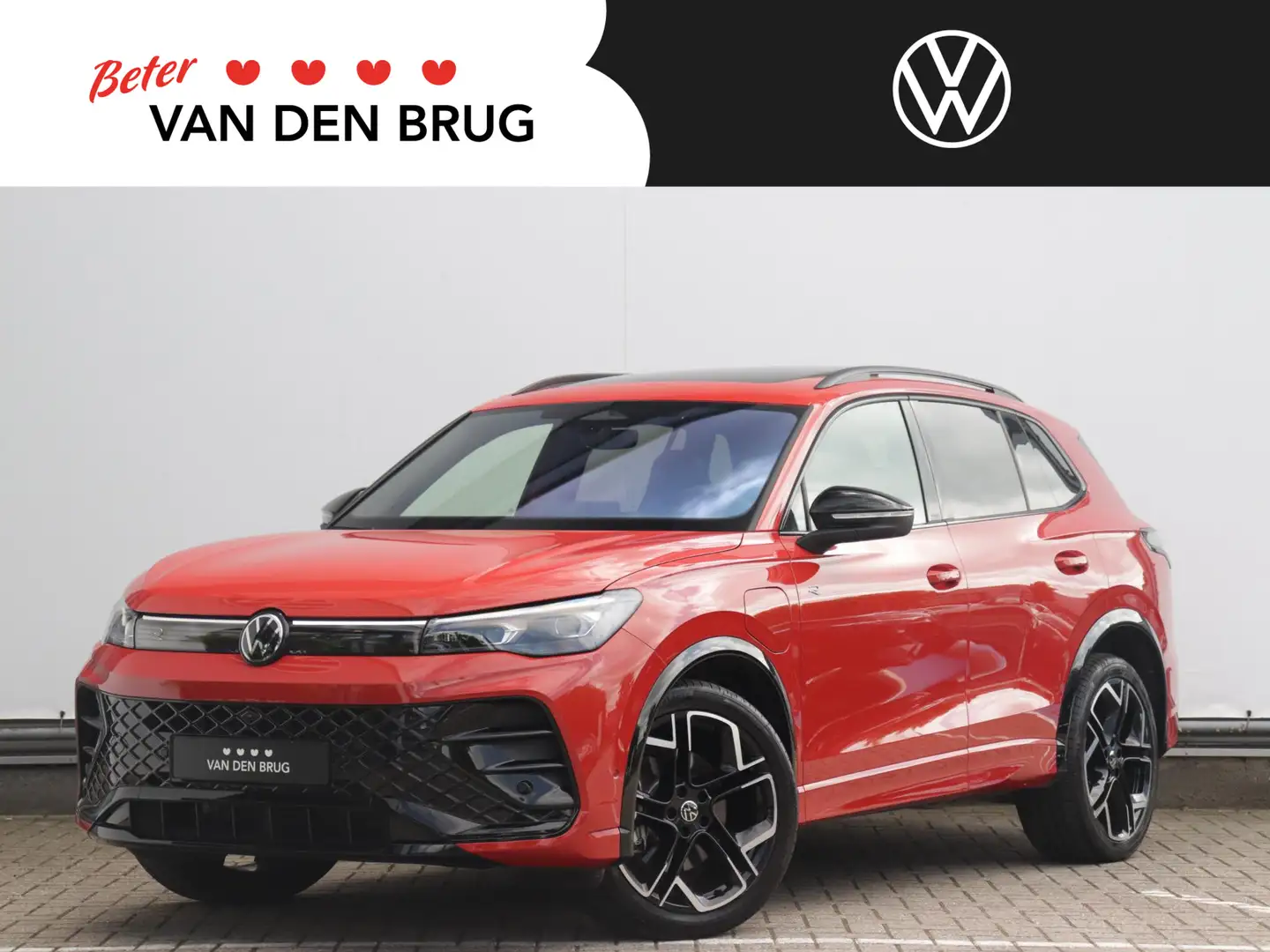 Volkswagen Tiguan 1.5 eHybrid R-Line Edition | Trekhaak | 360 Camera Rood - 1