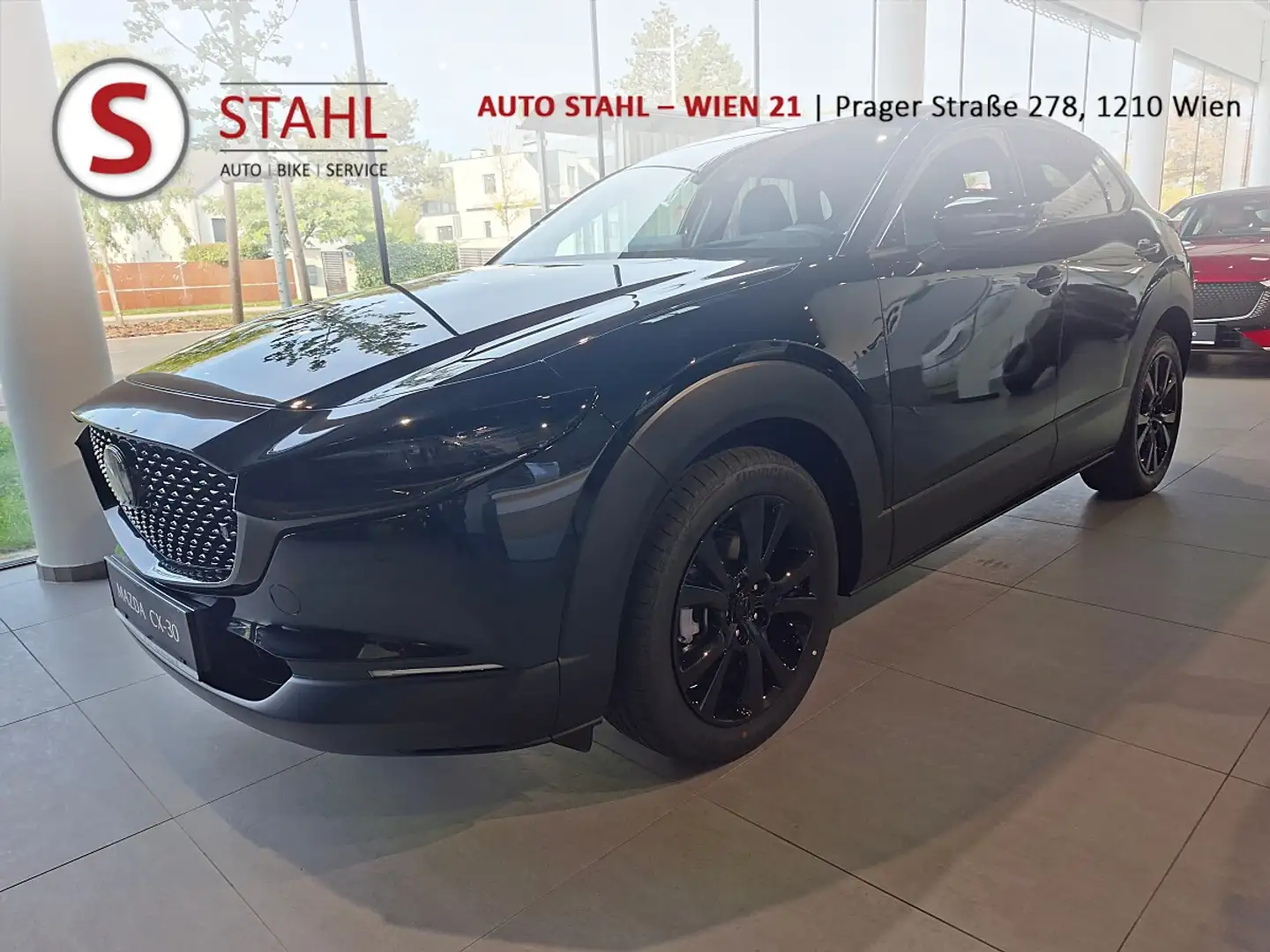 Mazda CX-30 e-Skyactive G140 Homura Aut. | AUTO STAHL WIEN ... Schwarz - 1