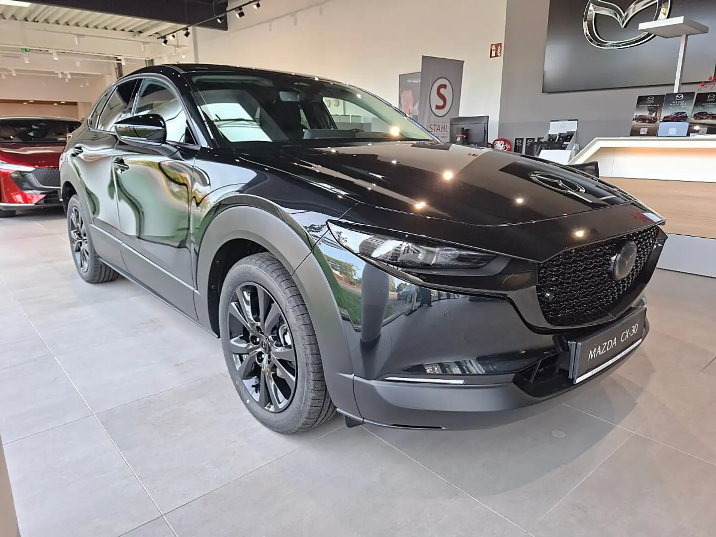 Mazda CX-30 e-Skyactive G140 Homura Aut. | AUTO STAHL WIEN ... Schwarz - 2